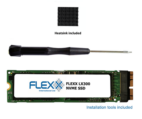 Flexx LX335 SSD Upgrade Solution for Mac Pro Late 2013 with heatsink and tools Flexx LX335 SSD Upgrade Solution for Mac Pro Late 2013 with heatsink and tools